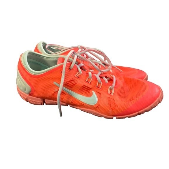 Nike | Bionic Pink & Mint Women’s Running Shoes Size 8.5 Mesh Front Logo Side - Picture 4 of 11